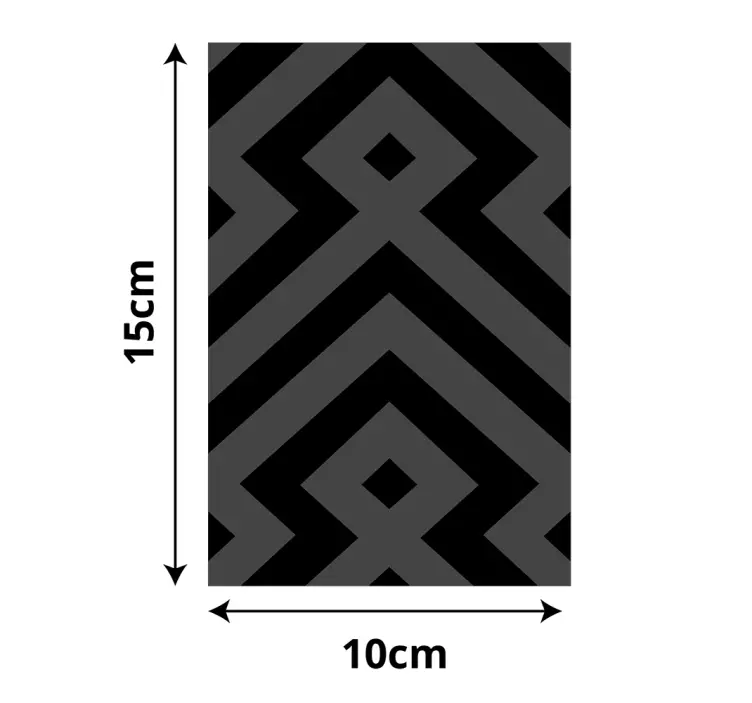 Bodenaufkleber abstraktes anordnungskonzept - TenStickers