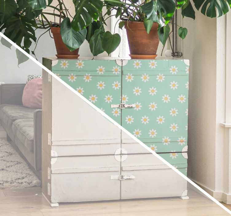 Gänseblümchen blumen Wandtattoo - TenStickers