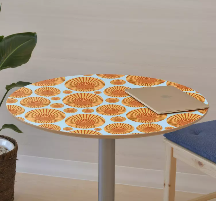 Möbelfolie Sonnenschein der 70er jahre - TenStickers