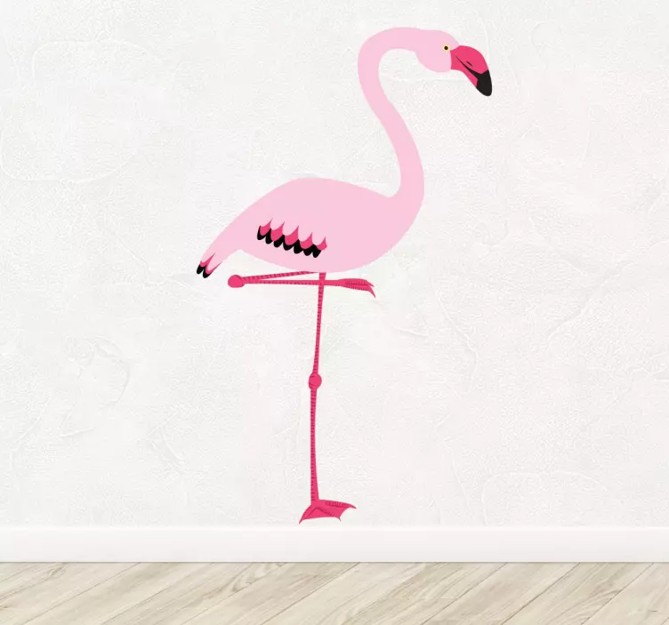 Rosa Flamingo - TenStickers