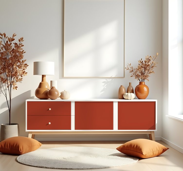 Klebefolie - Matter Kürbis - TenStickers