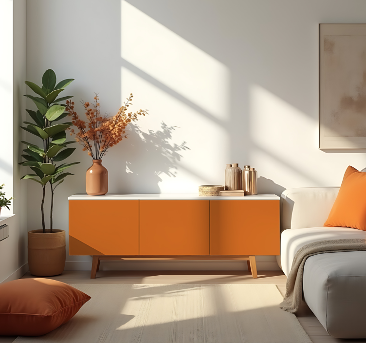 Klebefolie - Mandarinenorange - TenStickers