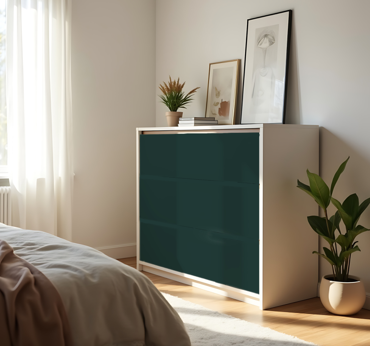 Klebefolie - Matt Dunkelgrün - TenStickers