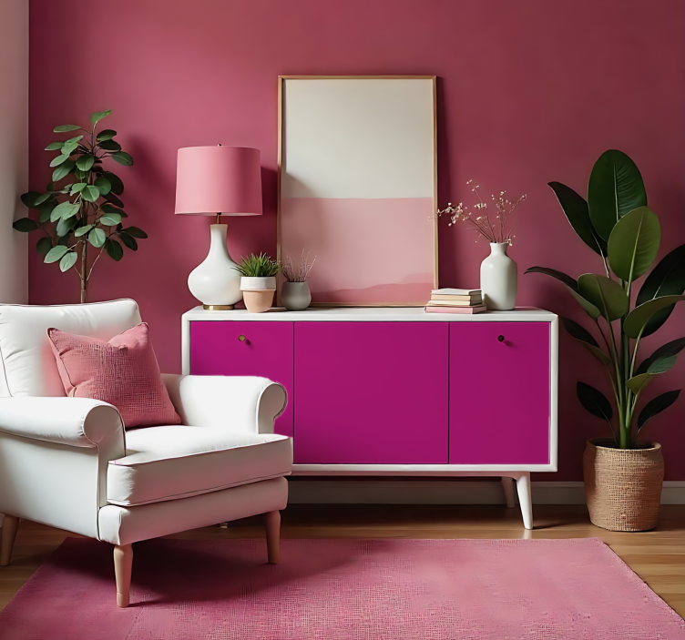 Klebefolie - Matt Pink - TenStickers