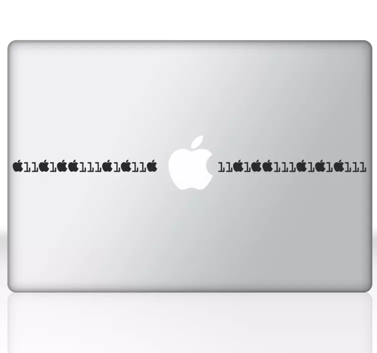 Apple Code Laptop Aufkleber - TenStickers