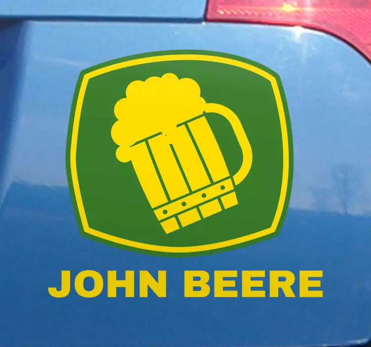 Autoaufkleber John Beere - TenStickers