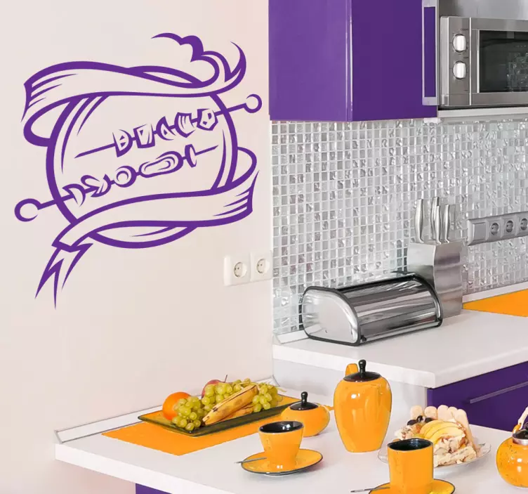 Aufkleber BBQ - TenStickers