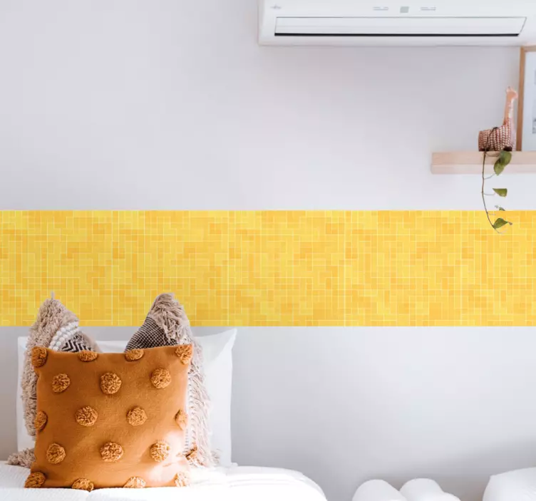 Bordüre selbstklebend mosaikmuster-overlay - TenStickers