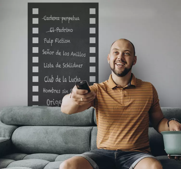 Aufkleber Filmrolle Tafel - TenStickers
