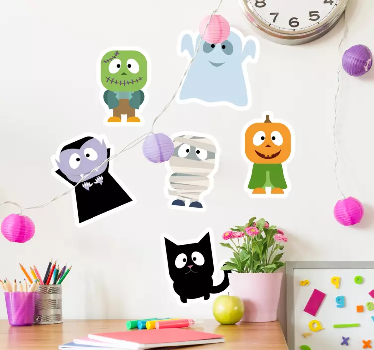 Aufkleber Halloween Monster - TenStickers