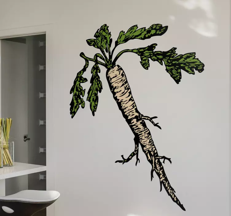 Aufkleber Küche Steckrübe - TenStickers