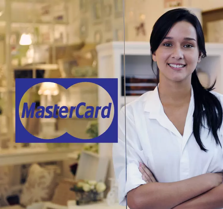 Aufkleber Mastercard - TenStickers