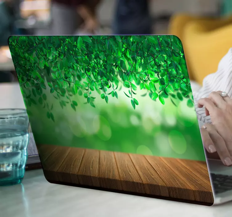 Aufkleber Natur 3D Natur Laptop - TenStickers