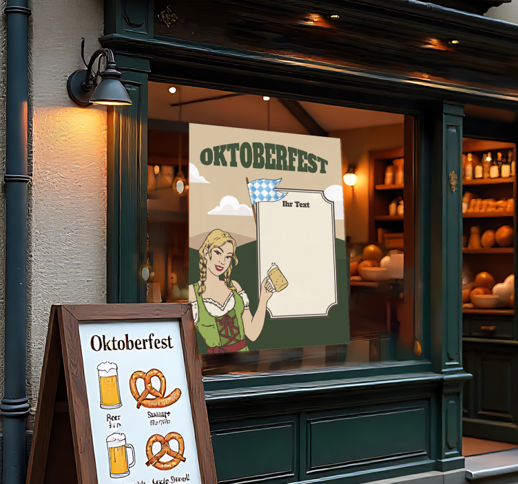 Aufkleber Oktoberfest bayerisches - TenStickers