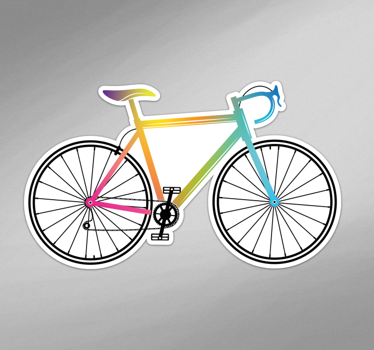 Aufkleber Radsport rennrad-symbol - TenStickers