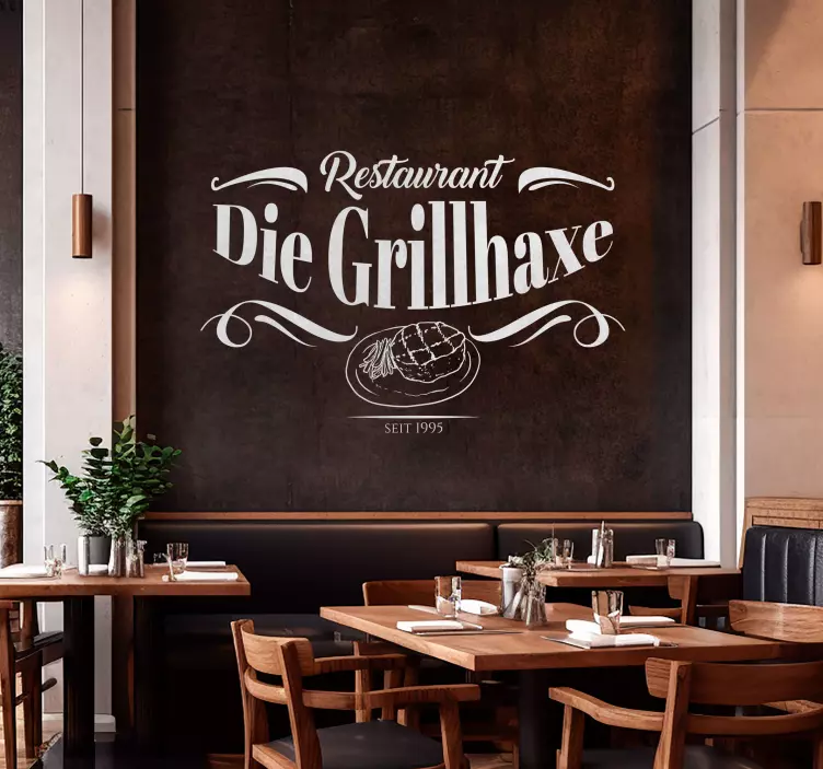 Aufkleber Restaurant logo - TenStickers