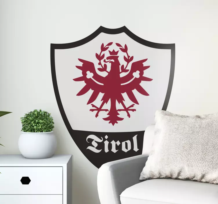 Klebeschild Tirol Wappen - TenStickers