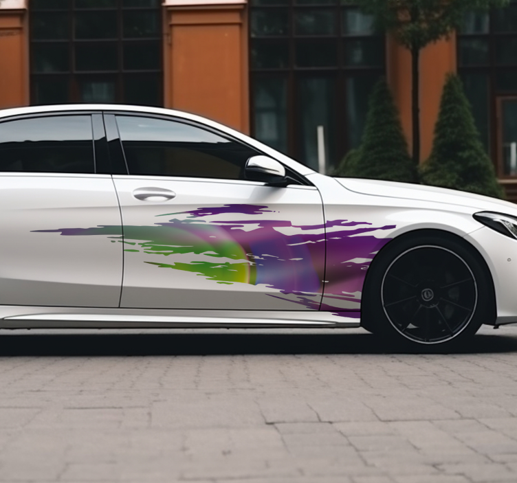 Autoaufkleber geschwindigkeit wecken - TenStickers