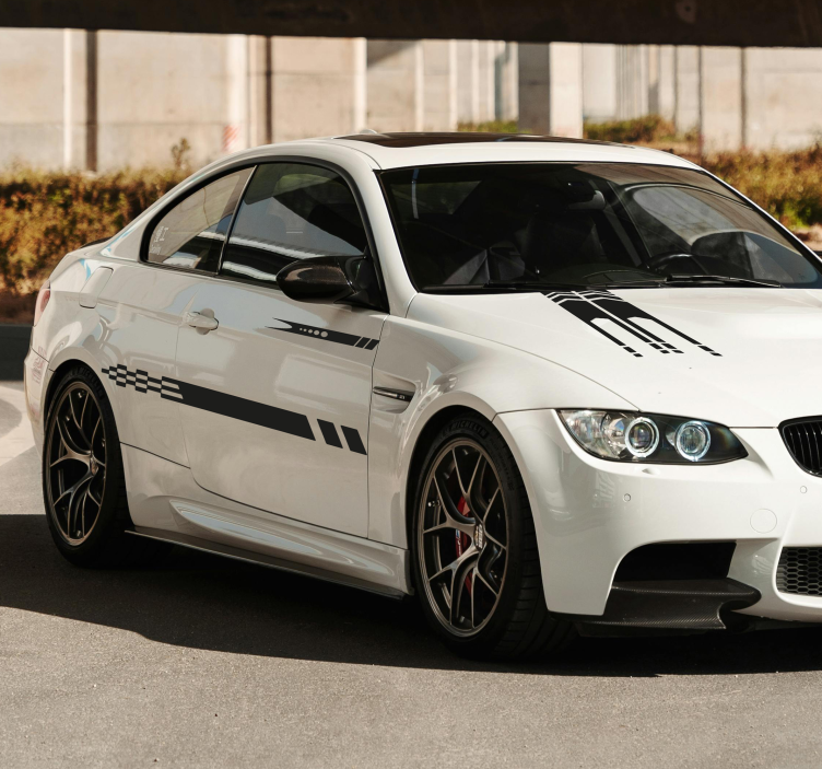 Autoaufkleber streifen 3 designs - TenStickers