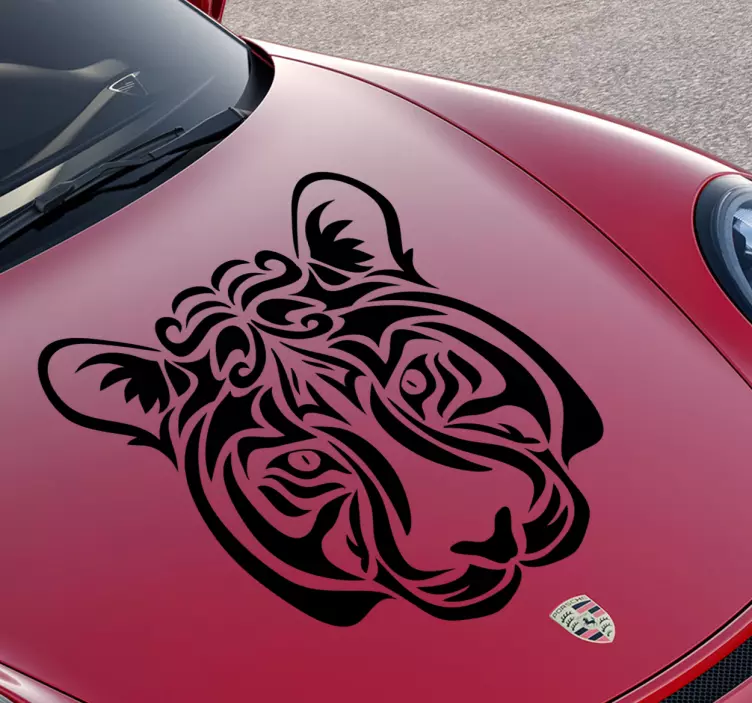 Autoaufkleber Tiger - TenStickers