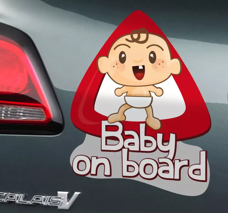 Baby on board Aufkleber - TenStickers