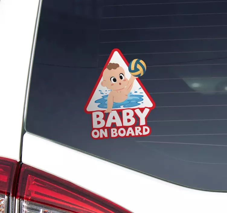 Baby on Board Autoufkleber Design - TenStickers