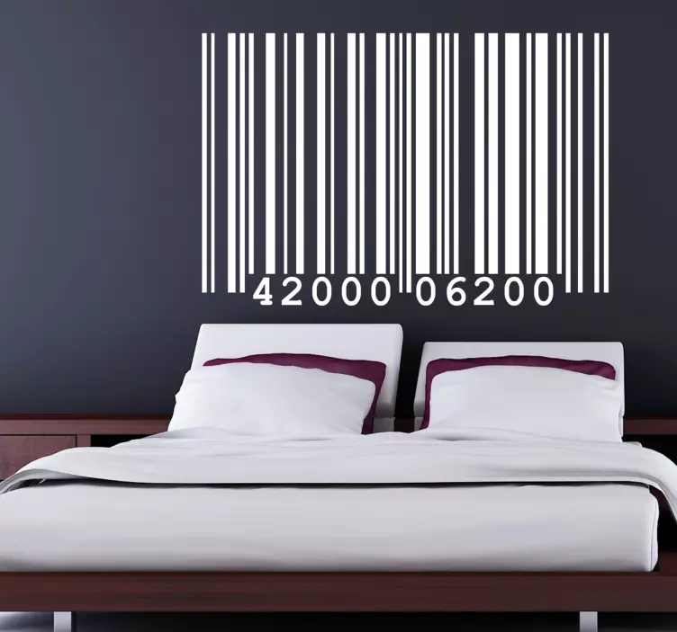 Barcode Aufkleber - TenStickers