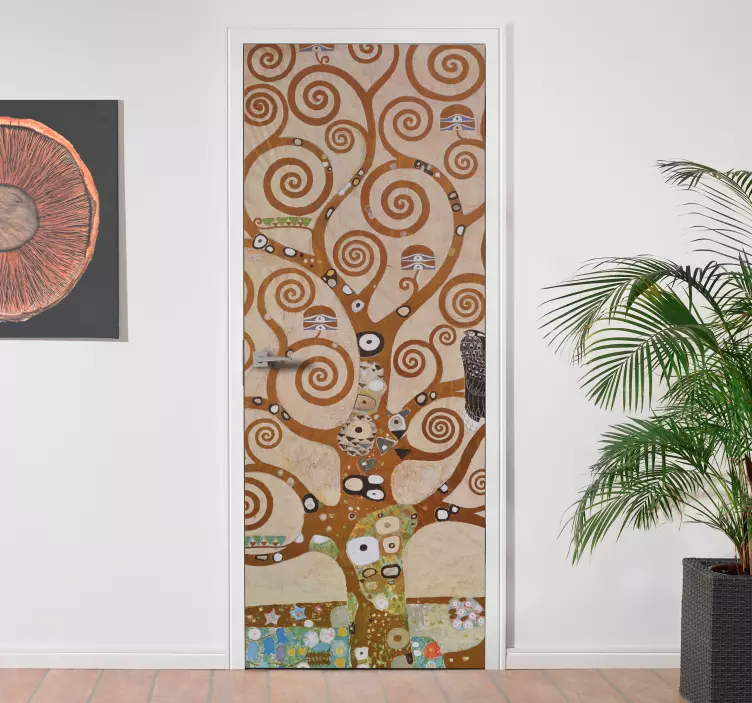 Türaufkleber baum des lebens - TenStickers