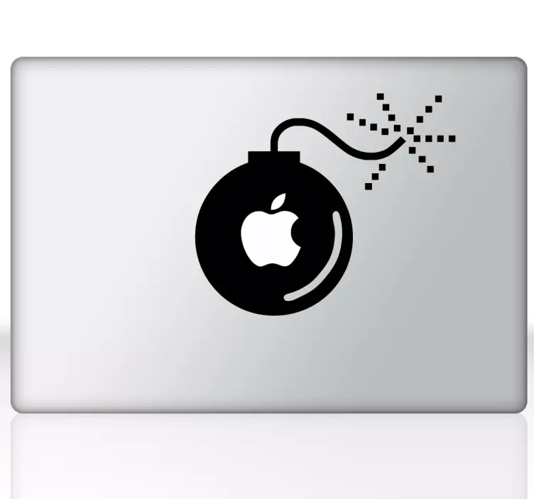 Bombe Apple Aufkleber - TenStickers