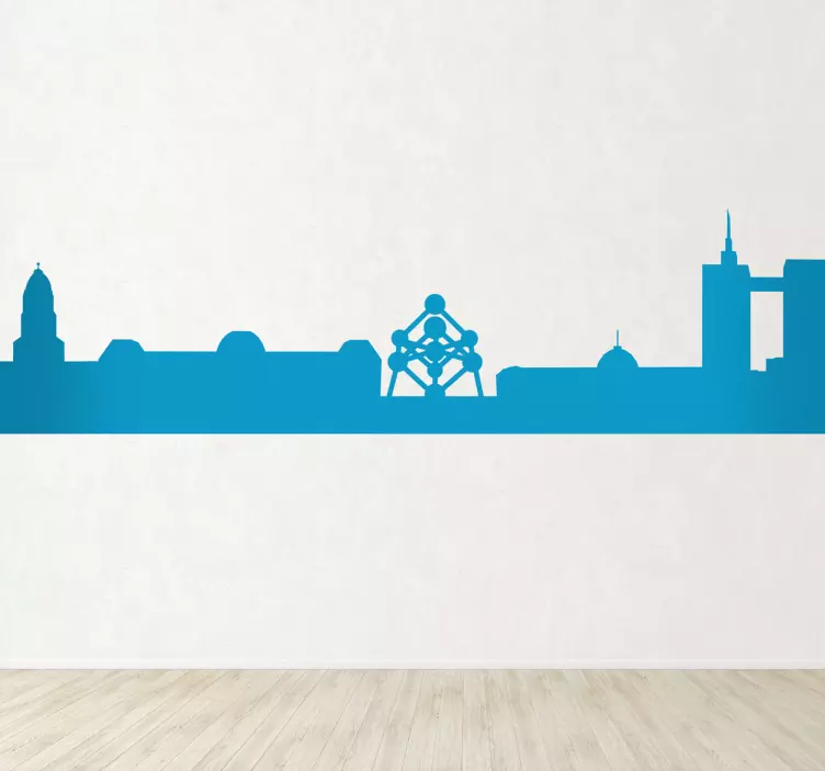 Brüssel Skyline - TenStickers