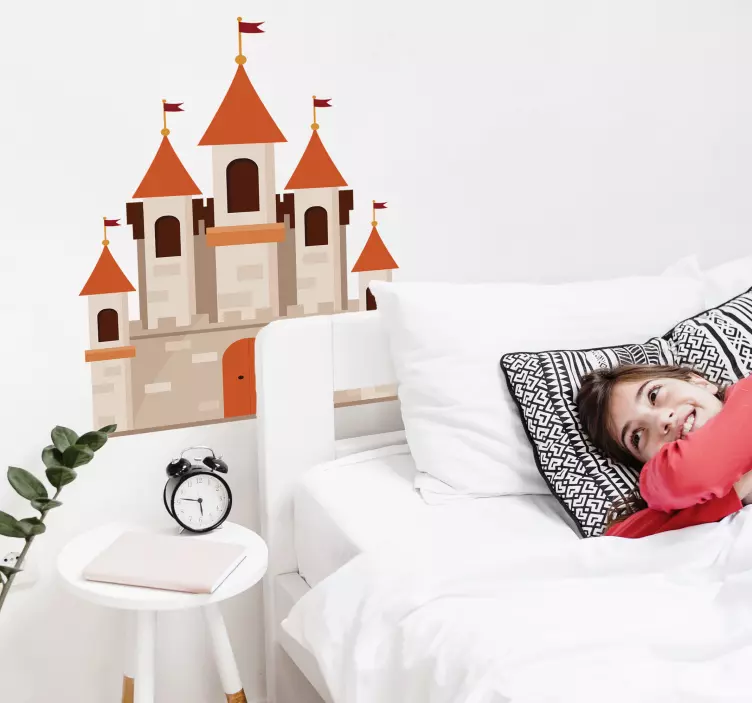 Burg Aufkleber - TenStickers