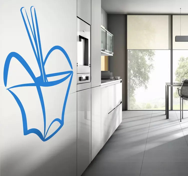 Chinesisches Essen Aufkleber - TenStickers