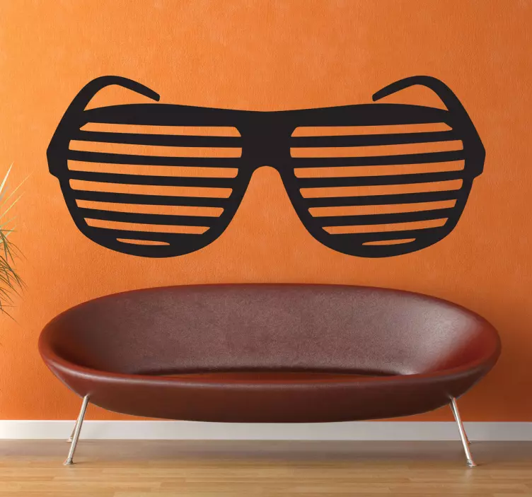 Coole Sonnenbrille Aufkleber - TenStickers