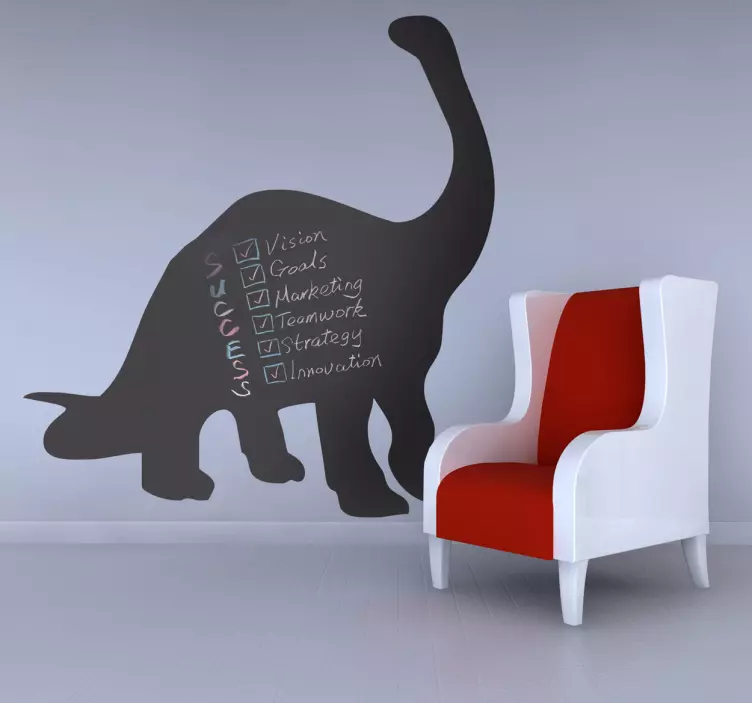 Tafelfolie Diplodocus - TenStickers
