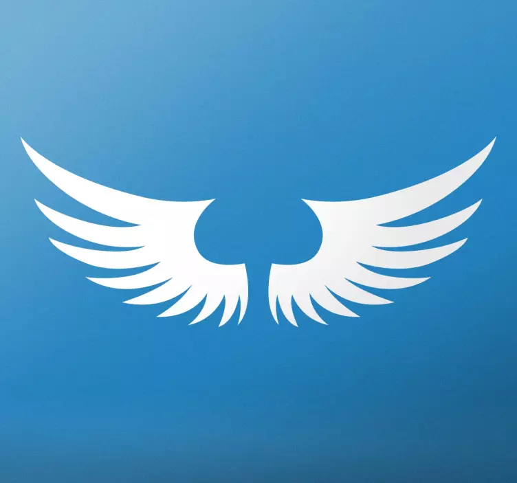 Engel Flügel Aufkleber - TenStickers