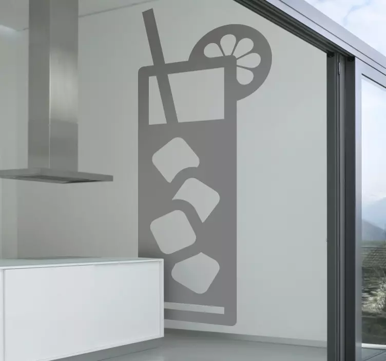 Erfrischungsgetränk Aufkleber - TenStickers