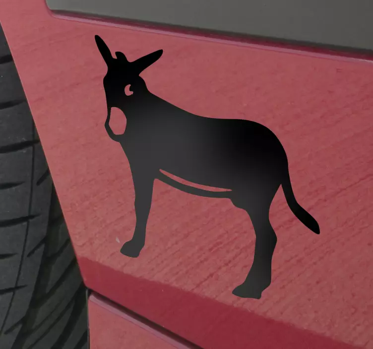 Esel Katalonien Aufkleber - TenStickers