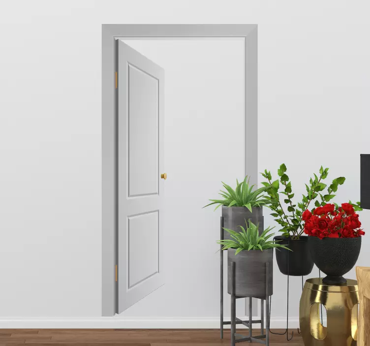 3D Wandtattoo Fiktive Tür - TenStickers