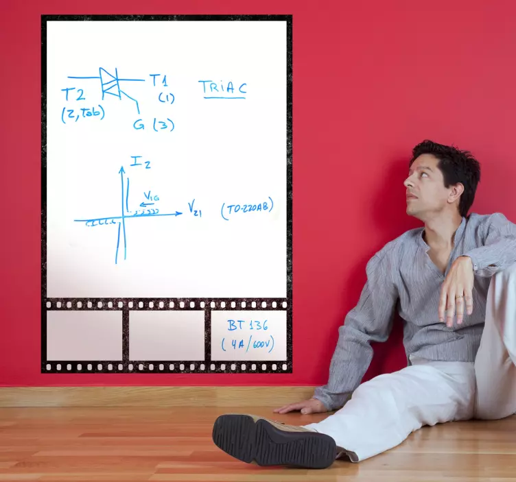 Film Whiteboard Folie - TenStickers