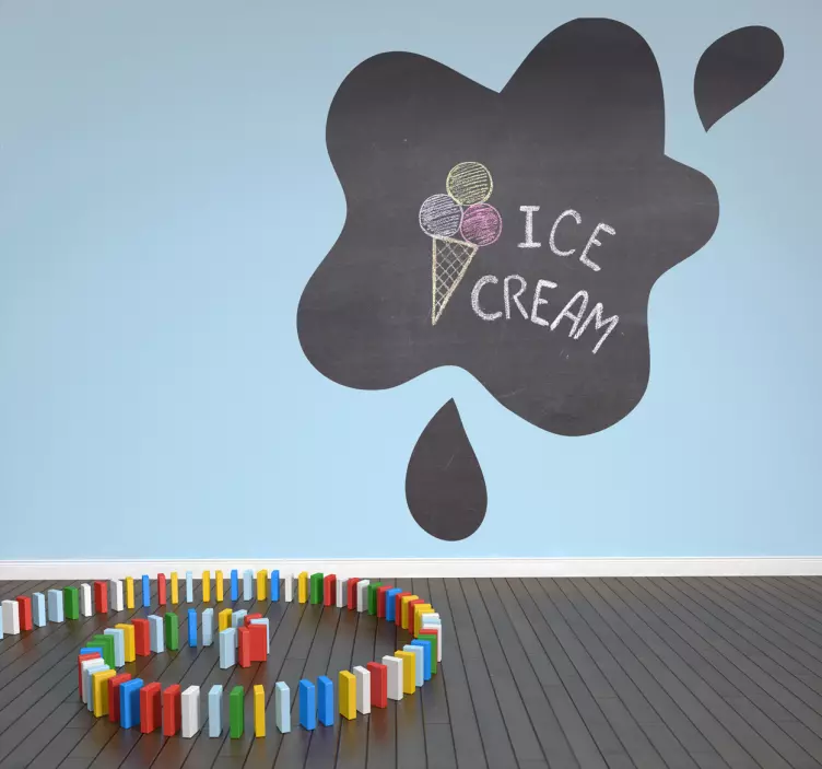 Fleck Tafelfolie - TenStickers