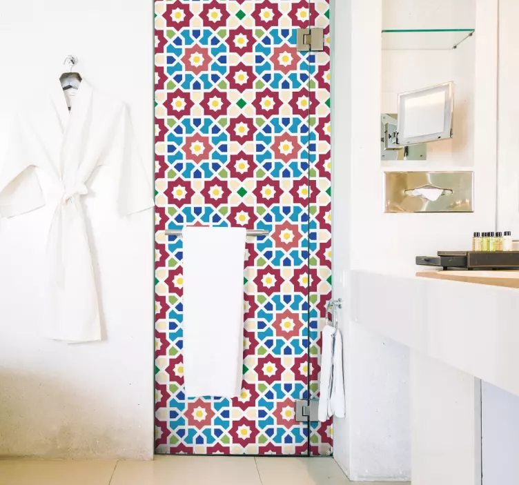 Fliesenaufkleber arabisches Muster - TenStickers