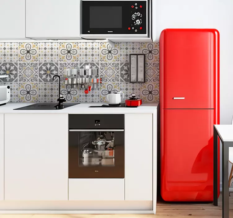 Fliesenaufkleber Amiaz-zementfliesen - TenStickers