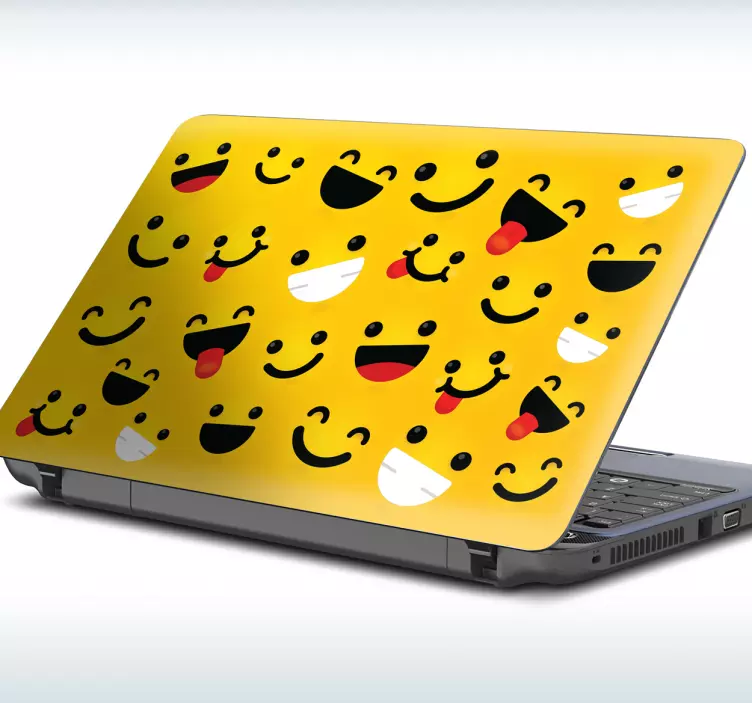 Folie emoji-musterüberlagerung - TenStickers