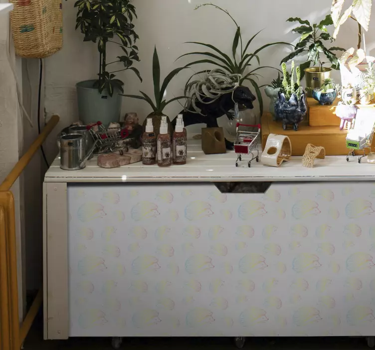 Möbelfolie süßes igelmuster - TenStickers