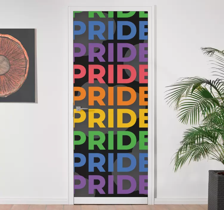 Liebe sticker lebhaftes pride statement - TenStickers