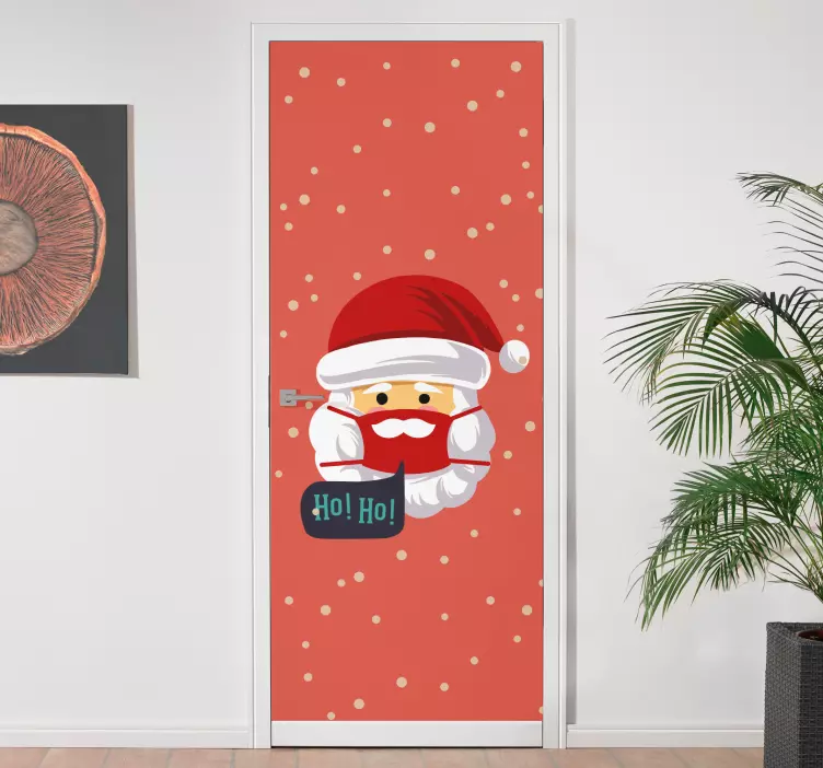 Weihnachtssticker weihnachtsmann festlich - TenStickers