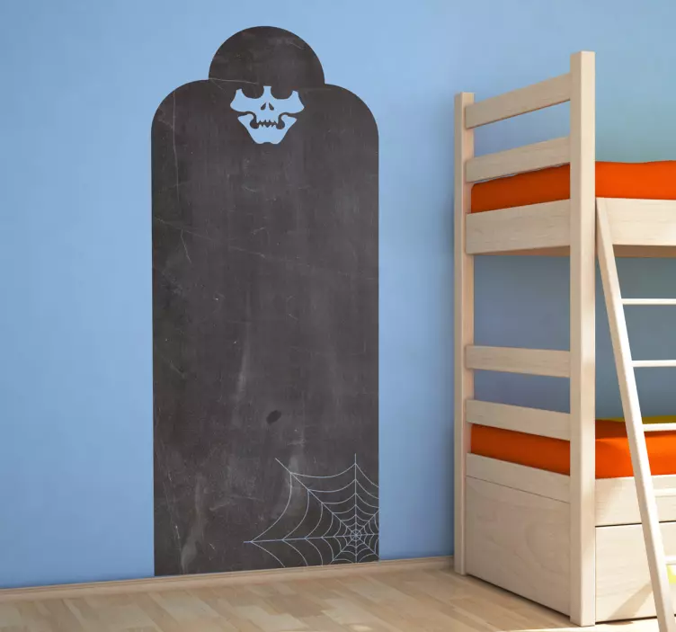 Grab Skelett Tafelfolie - TenStickers