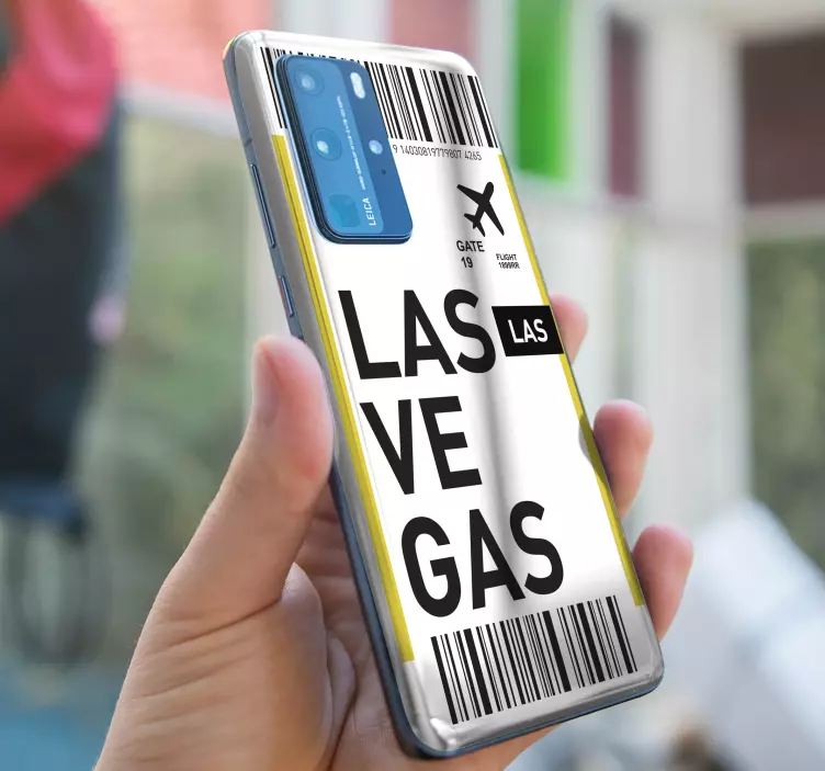 Huawei Sticker bordkarte für las vegas - TenStickers