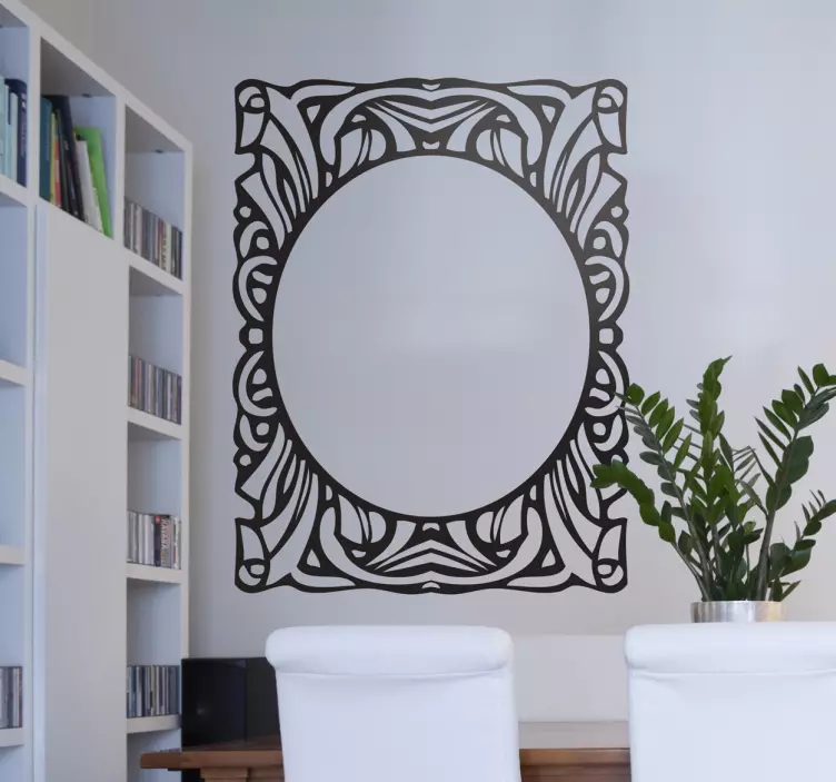 Hübscher Bilderrahmen Aufkleber - TenStickers