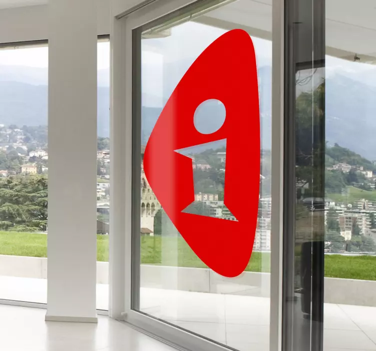 Icon Aufkleber Information - TenStickers